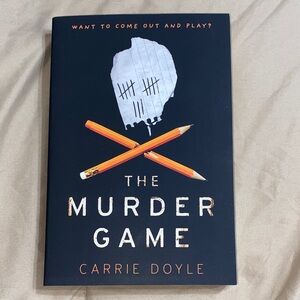 The Murder Game by Carrie Doyle - Black and Orange